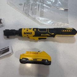 Dewalt Ratchet Dcf513 And Battery 