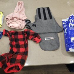 Thunder Shirt & Misc. Sweatshirts/ Harnesses For Dog