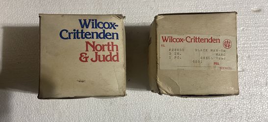 Brand New Still In Original Packaging - Wilcox-Crittenden 3” Black Shell Vent Cowl