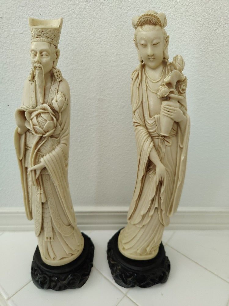 Pair of Asian Statues