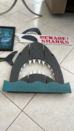 Shark decorations for wall