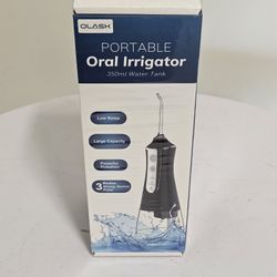 PORTABLE ORAL WATER FLOSS/ IRRIGATOR, 350ML WATER TANK WITH 3 CLEANING MODES