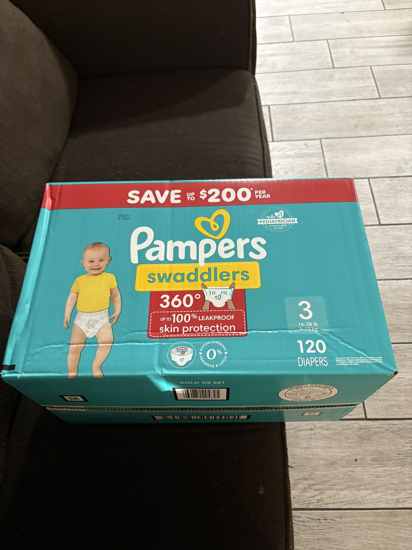 Pampers Swaddlers