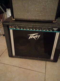 Fender20 champion peavey backstage