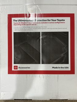 2016-2018 Toyota All Weather Floor Mats