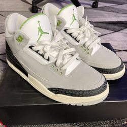 Air Jordan 3 “Chlorophyll” Size 10.5