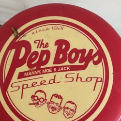 Pep Boys retro bar stool