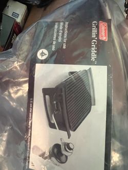 New/no box. Coleman camping griddle