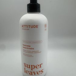Attitude Super Leaves Science, Hand Soap, Orange Leaves, 16 fl oz (473 ml)