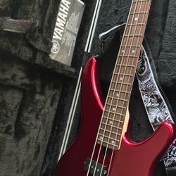 Yamaha Bass Guitar & Fender Amp