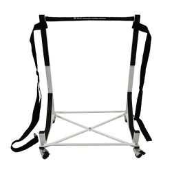 Hardtop Stand Storage Cart with Securing Strap and Extra-Large Generic Dust Cover Compatible with The Ford Thunderbird

