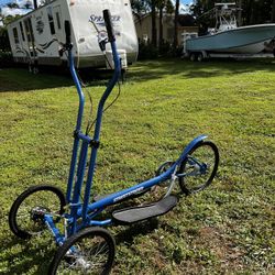 Street strider elliptical bike