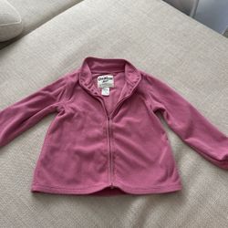 Girls 3 T Oshkosh Fleece Jacket 