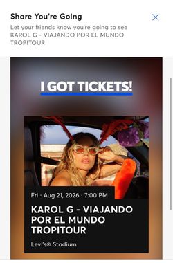 Karol G Concert