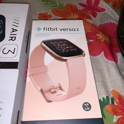 Fitbit Versa 2 Smart Watch Track Exercise Sleep And More