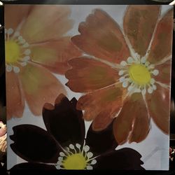 contemporary floral acrylic canvas from the Yosemite Home Decor/Hai Lei style collections.