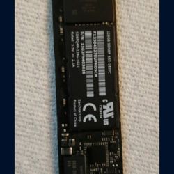 APPLE 128GB SSD HARD DRIVE - PULLED FROM WORKING SYSTEM
