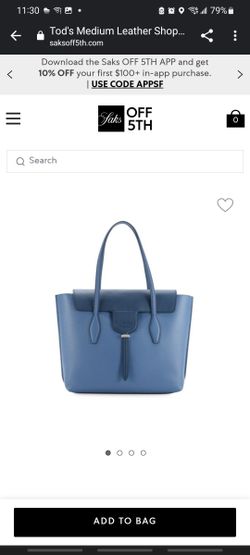 Tod's Medium Leather Tote
