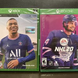 FIFA 22 For Xbox Series X & NHL20 For Xbox One