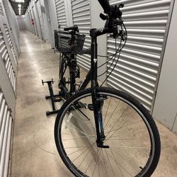 Pre-owned Trek Bike And Exercise Stand