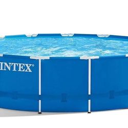 15 Ft Intex Pool With Accessories