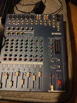 Yamaha mixing board soundboard