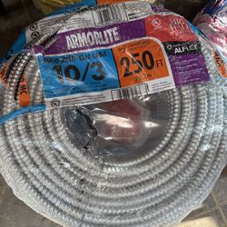 New MC Metal Clad Cable 10/3 250ft