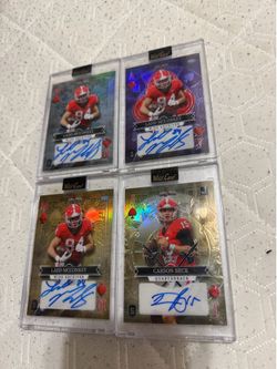 NFL card lot autos