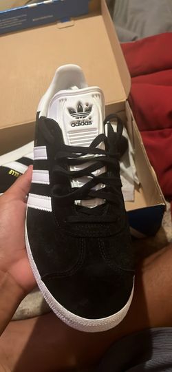 Adidas Gazelle Black Suede Sneakers