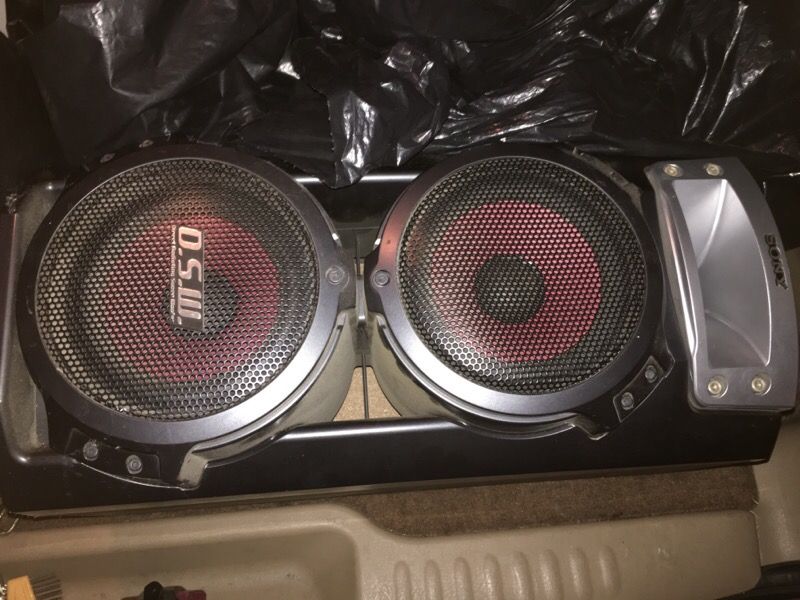 Sony DSW Stereo System 350 watt speakers