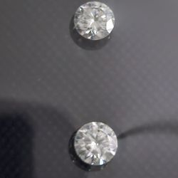 2 X 1 Ct Loose Lab Grown Diamonds W/ Certificate 