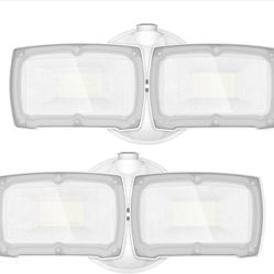 LED Dusk Till Dawn Security Light (2 Pack) Each box has 2 Lights