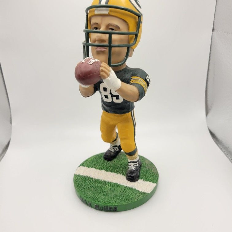 NFL Green Bay Packers Bobble Dobble #85 Max McGee Numbered Bobble Head 8"