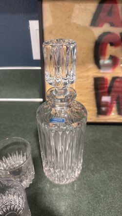 Gorham lead crystal decanter