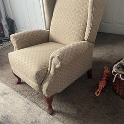 Lazy Boy High Leg Wingback Recliner