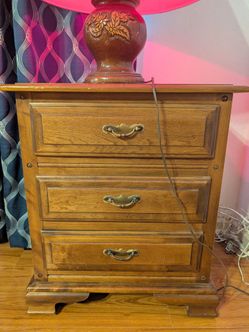 Night Stand Set and 2 Lamps $300 OBO