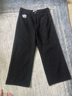 Denim black jeans (SIZE S)