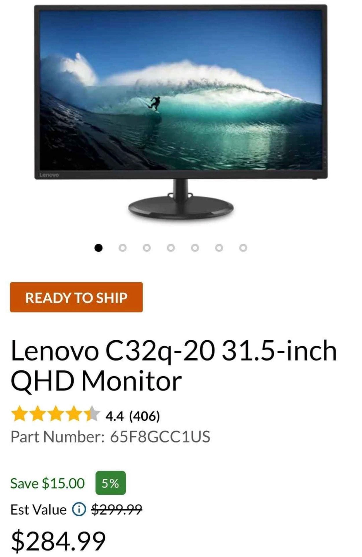 32” | 2k (1440p) Gaming Monitor High-Performance