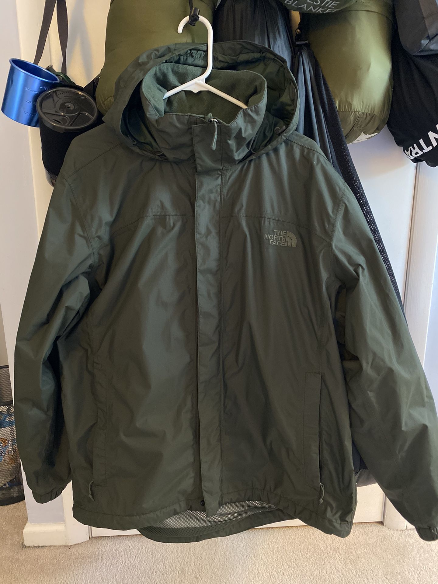 North Face rain jacket