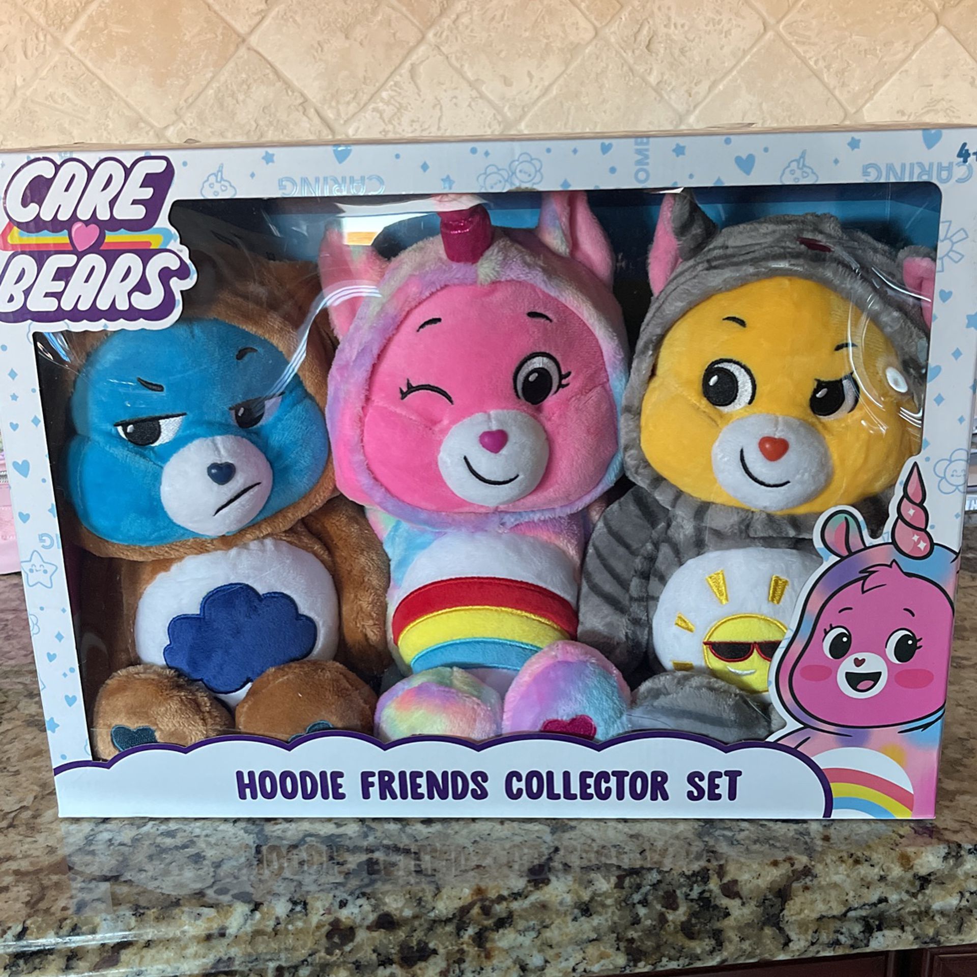 Care bears hoodie friends collector Set