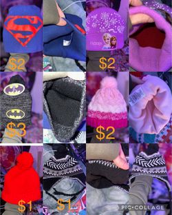 Kids Beanies!! New! All 1$ Each