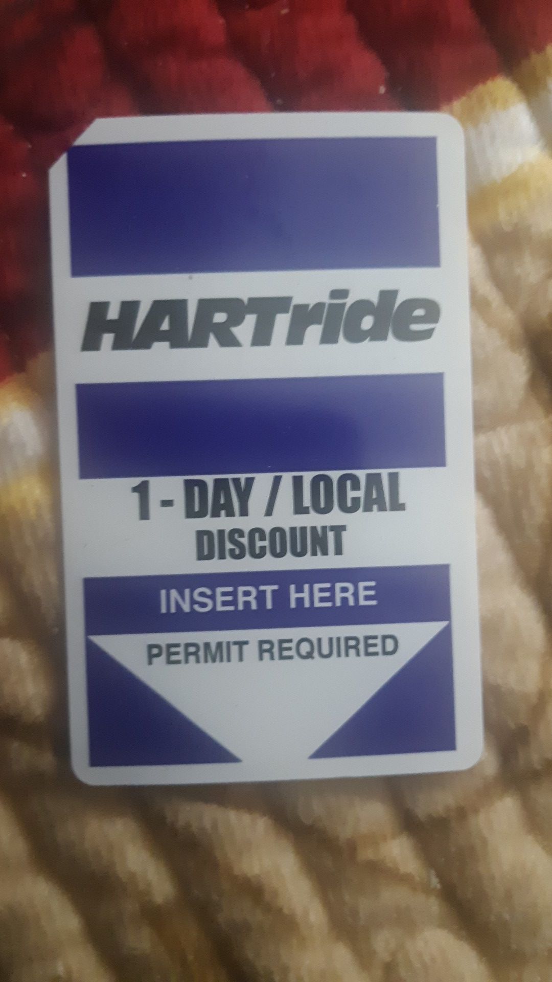 Discount single day bus passes