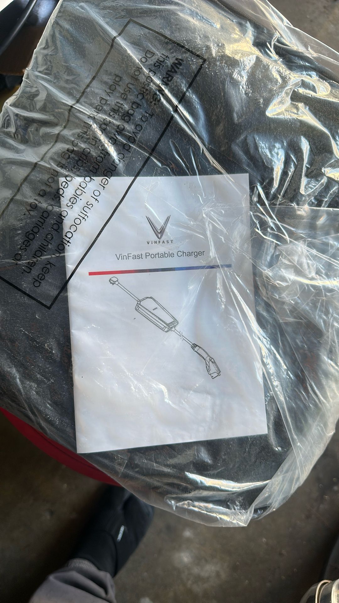 Vinfast Portable Charger Electric Car