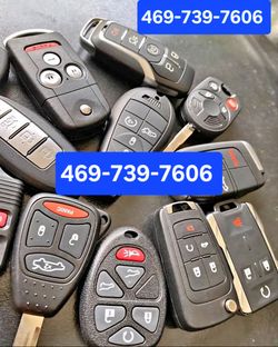 Car Key's, Remotes And Key Fobs 🔑