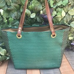 Oaxaca Handwoven Plastic Handbag Tote