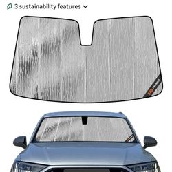 New. PIGENIUS Windshield Sun Shade for Audi Q7/SQ7 2020-2025 (3026)