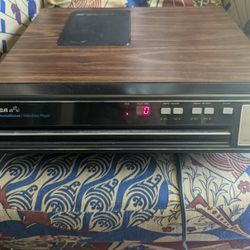 Rare Vintage RCA Selectavision CED Player SFT 100 With Discs 