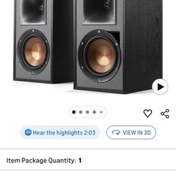 Klipsch R-51PM Powered Bluetooth Speaker, and Klipsch R-52C Powerful Detailed Center Channel Home Speaker