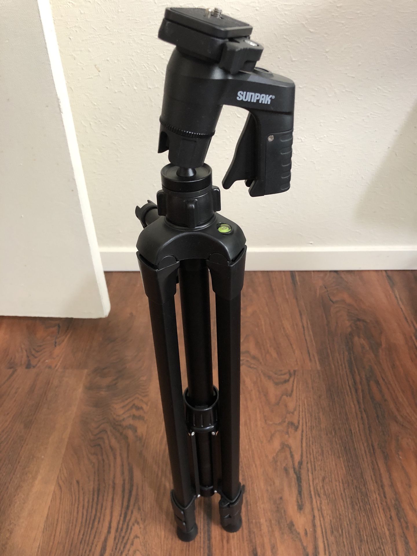 Sunpak - PlatinumPlus Ultra 6000PG 61" Tripod - Black