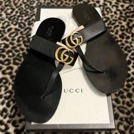 “Authentic Gucci Sandals – Size 10 Excellent Condition 